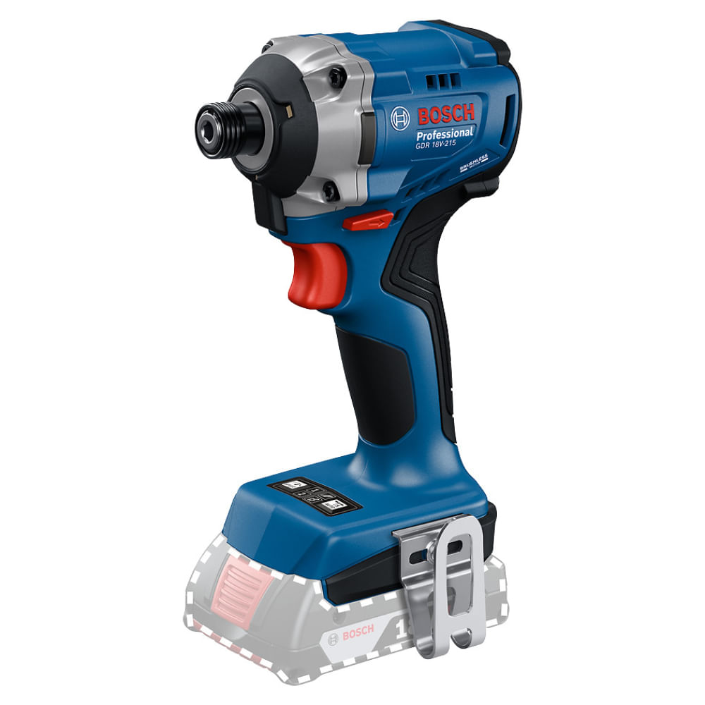 Parafusadeira de Impacto 1-4 18V Brushless 215Nm com 2 Baterias e Maleta GDR 18V-215 Bosch